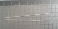 (2) 6" 99.99% Pure Silver Rods, totaling 12 inches in length